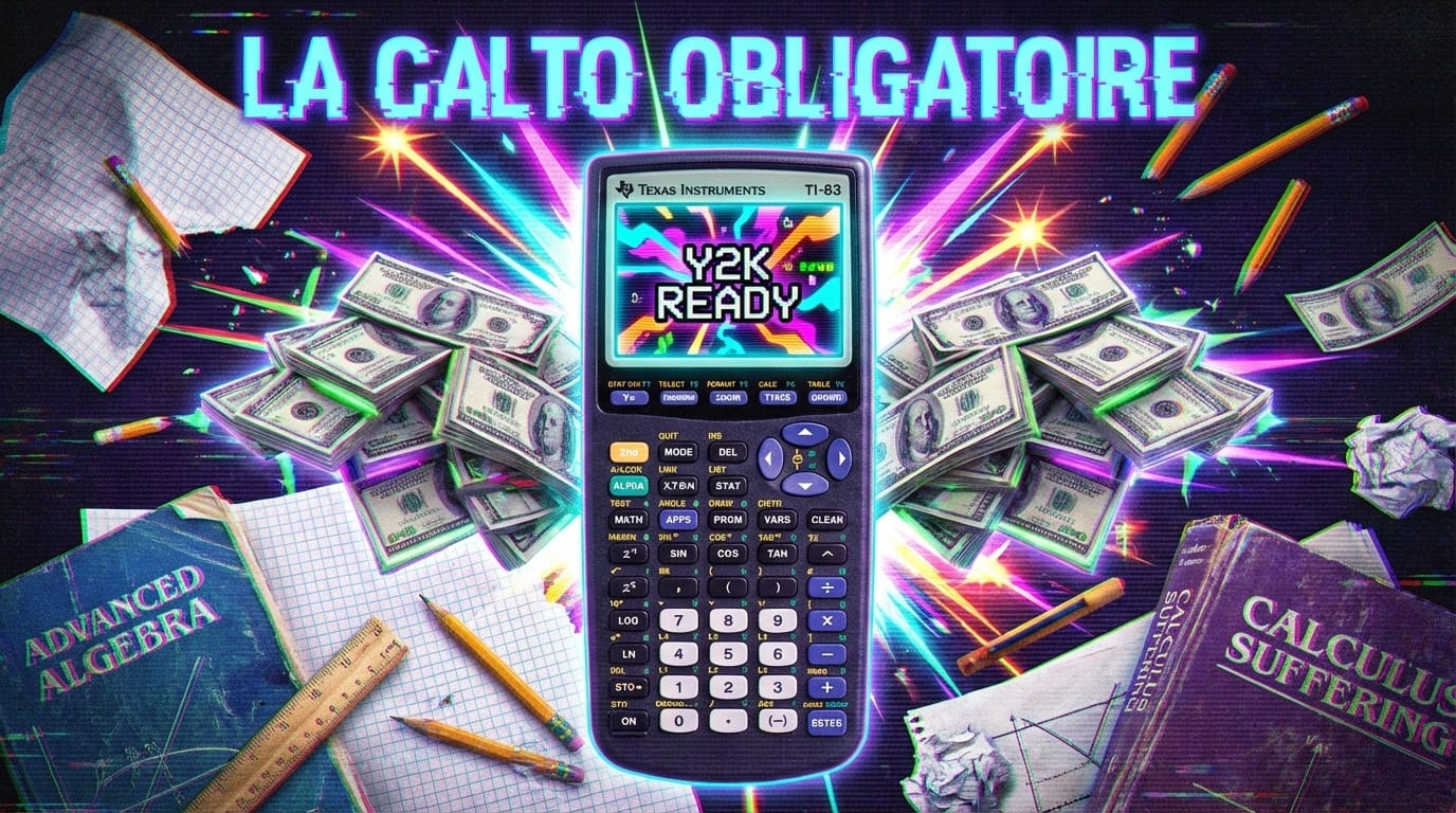 🎓 Calculatrice TI-83 : le racket organisé qui a traumatisé une génération