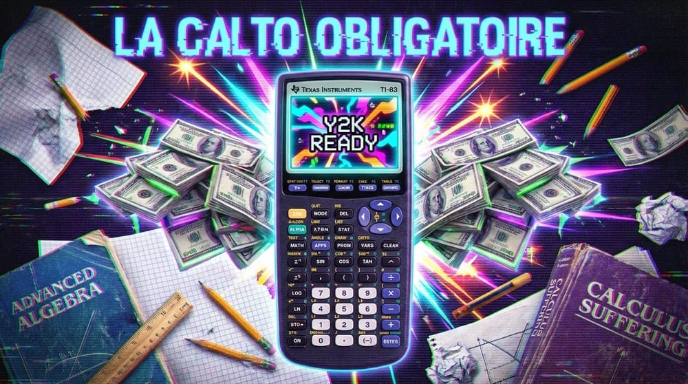 🎓 Calculatrice TI-83 : le racket organisé qui a traumatisé une génération